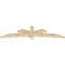 Ekena Millwork Davenport Rough Sawn Timber Gable Bracket, Douglas Fir, 108"W x 27"H x 4"D x 6"F, 6/12 Pitch GBW108X27X0406DAV00RDF - alternate 2
